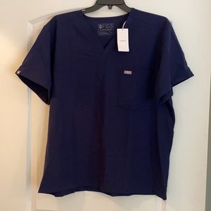 Figs scrub top XL